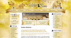 Desktop Screenshot of chiots-golden-retrievers.fr